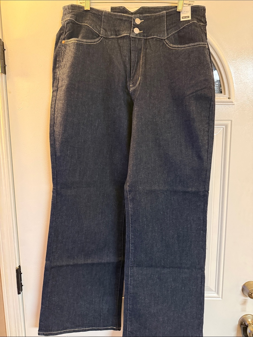 Judy Blue Dark Indigo Wide-Leg Jeans